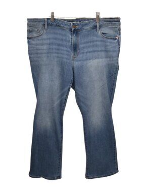 Old Navy Mid Rise Kicker Bootcut Jeans Womens Plus Size 20 (Fits 42x29)